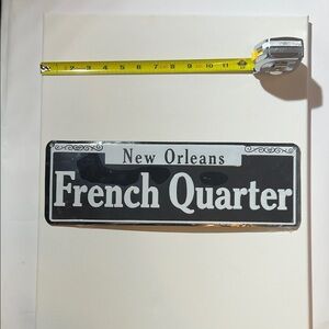 New Orleans French Quarter Sign
